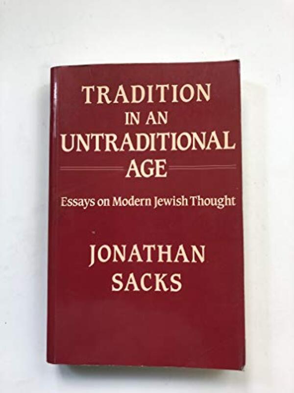 Book cover for "Tradition in An Untraditional Age"