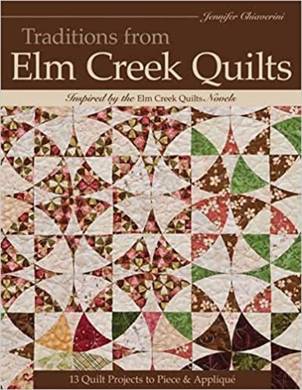 Book cover for "Traditions from Elm Creek Quilts" by Jennifer Chiaverini
