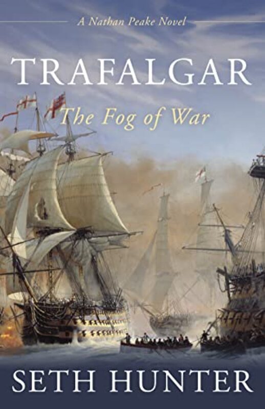 Book cover for "Trafalgar" by Seth Hunter