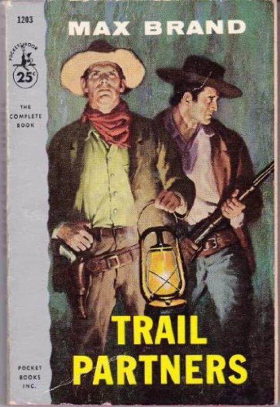Book cover for "Trail Partners" by Max Brand