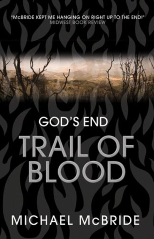 Book cover for "Trail of Blood" by Michael McBride