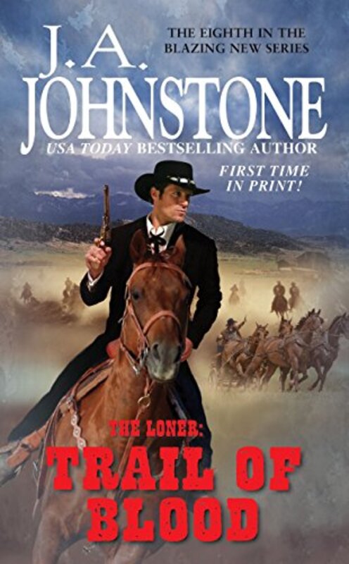 Book cover for "Trail of Blood" by JA Johnstone