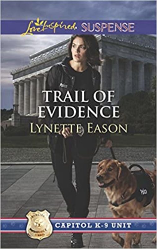 Book cover for "Trail of Evidence" by Lynette Eason