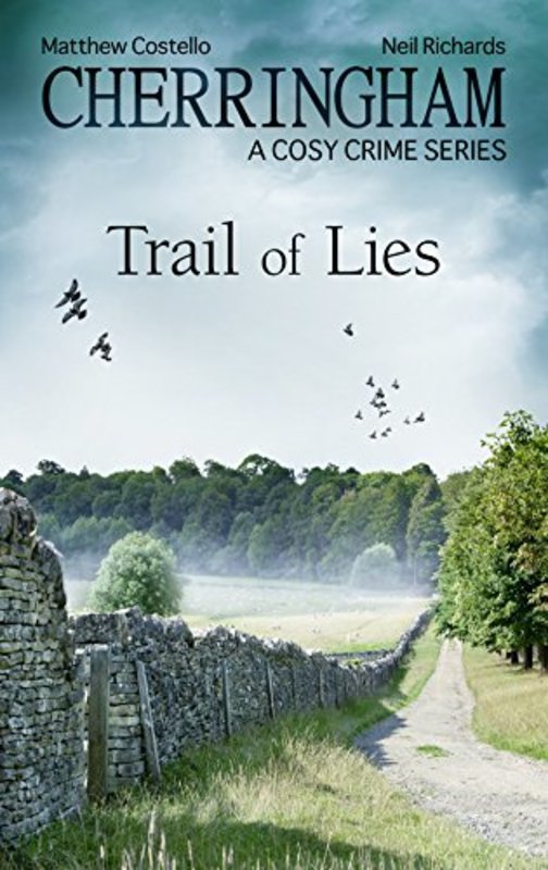 Book cover for "Trail of Lies" by Neil Richards