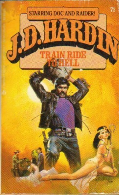 Book cover for "Train Ride To Hell" by JD Hardin