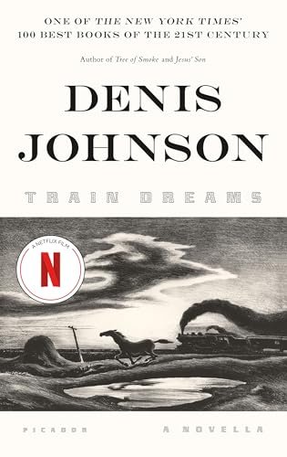 Book cover for "Train Dreams" by Denis Johnson