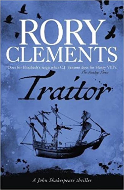 Book cover for "Traitor" by Rory Clements