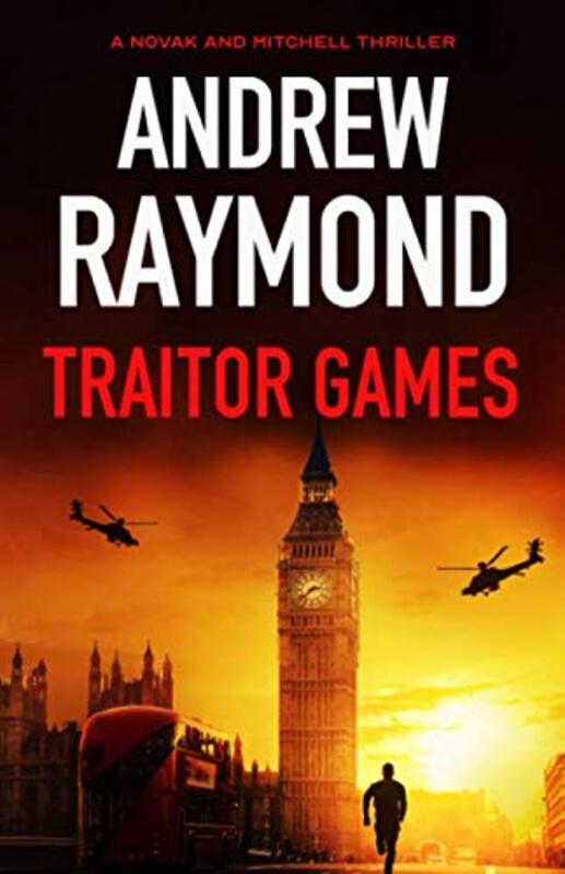 Book cover for "Traitor Games" by Andrew Raymond