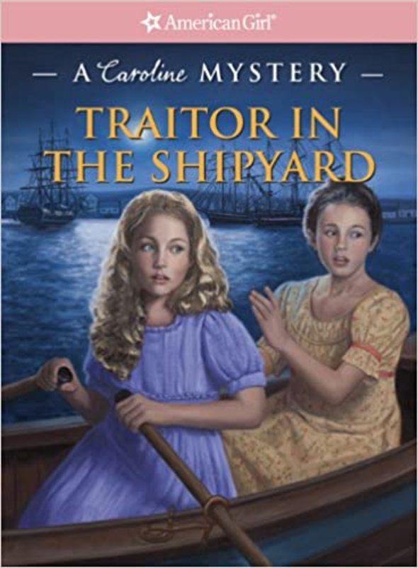 Book cover for "Traitor in the Shipyard" by Kathleen Ernst