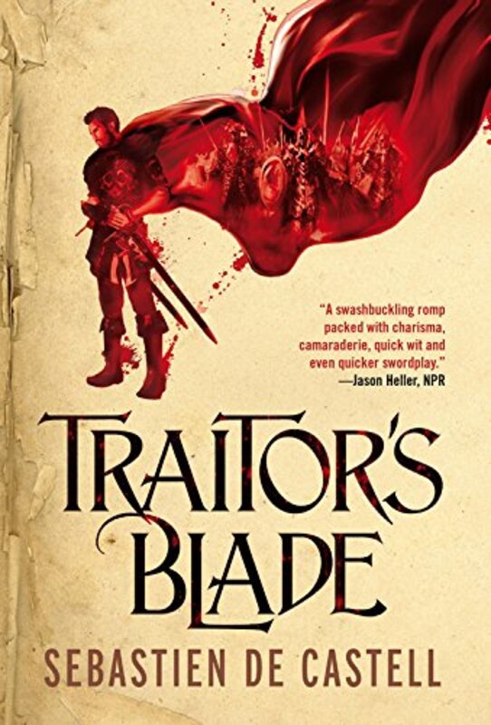 Book cover for "Traitor's Blade" by Sebastien de Castell