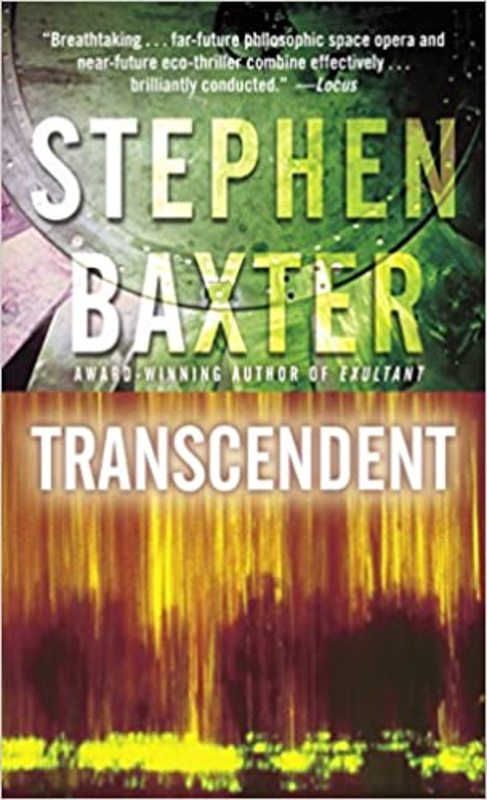 Book cover for "Transcendent" by Stephen Baxter