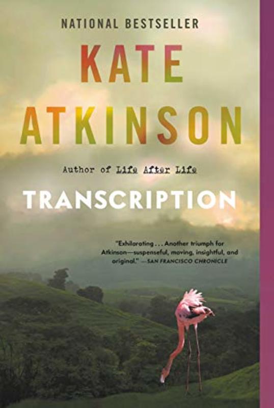Book cover for "Transcription" by Kate Atkinson