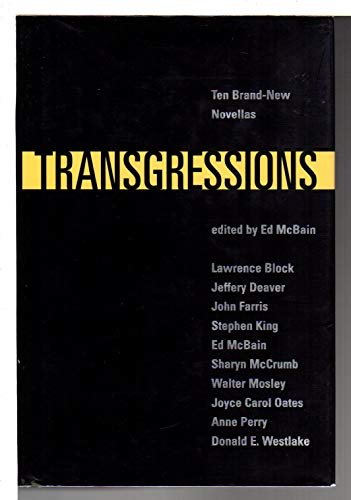 Book cover for "Transgressions" by Jeffery Deaver