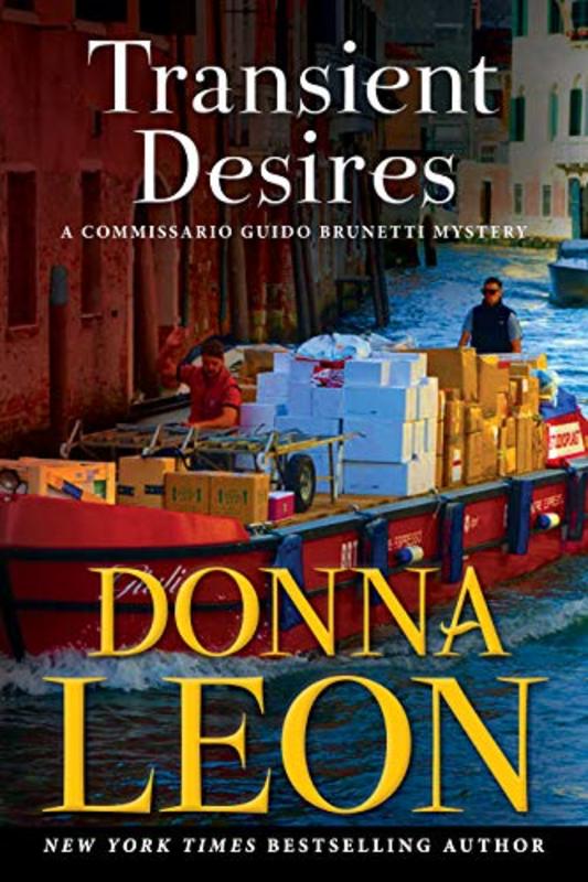 Book cover for "Transient Desires" by Donna Leon