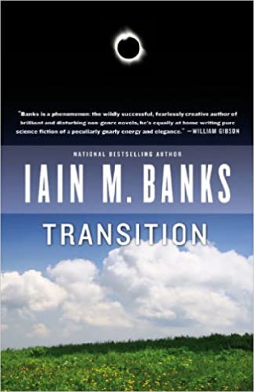 Book cover for "Transition" by Iain M Banks