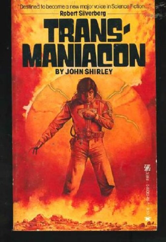 Book cover for "Transmaniacon" by John Shirley
