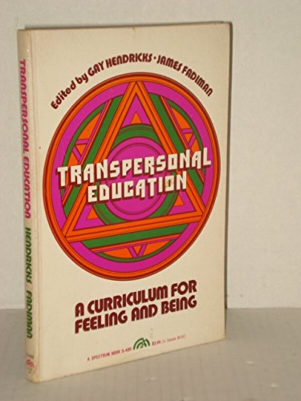 Book cover for "Transpersonal Education"