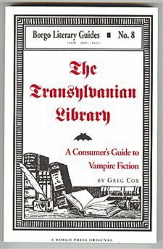 Book cover for "Transylvanian Library" by Greg Cox