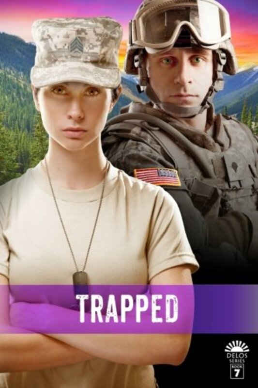 Book cover for "Trapped" by Lindsay McKenna