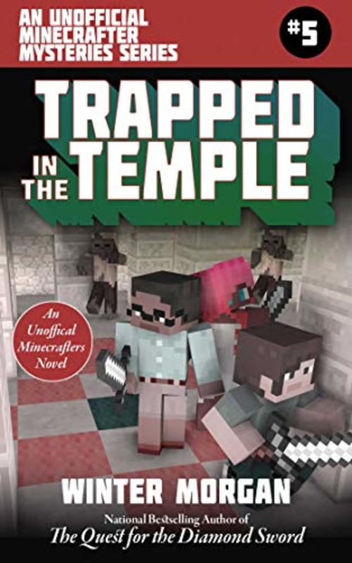 Book cover for "Trapped in the Temple" by Winter Morgan