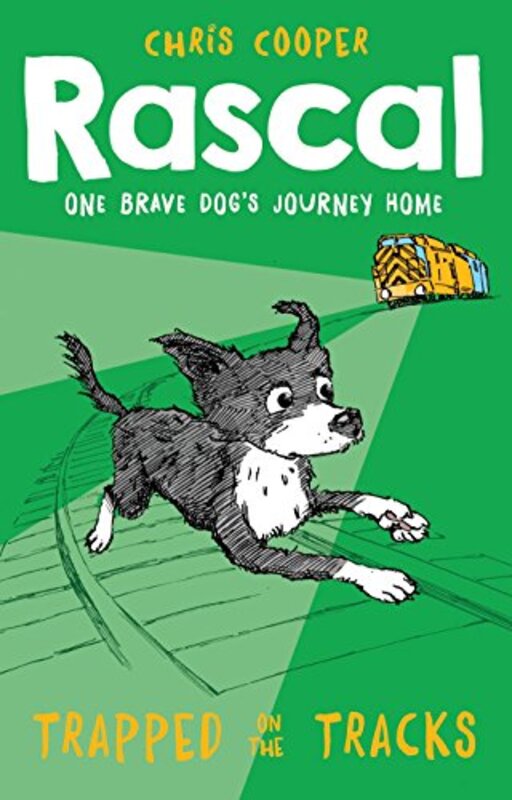 Book cover for "Trapped on the Tracks" by Chris Cooper