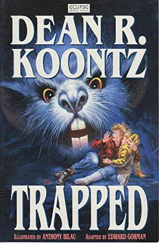 Book cover for "Trapped" by Dean Koontz