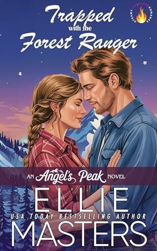Book cover for "Trapped with the Forest Ranger" by Ellie Masters