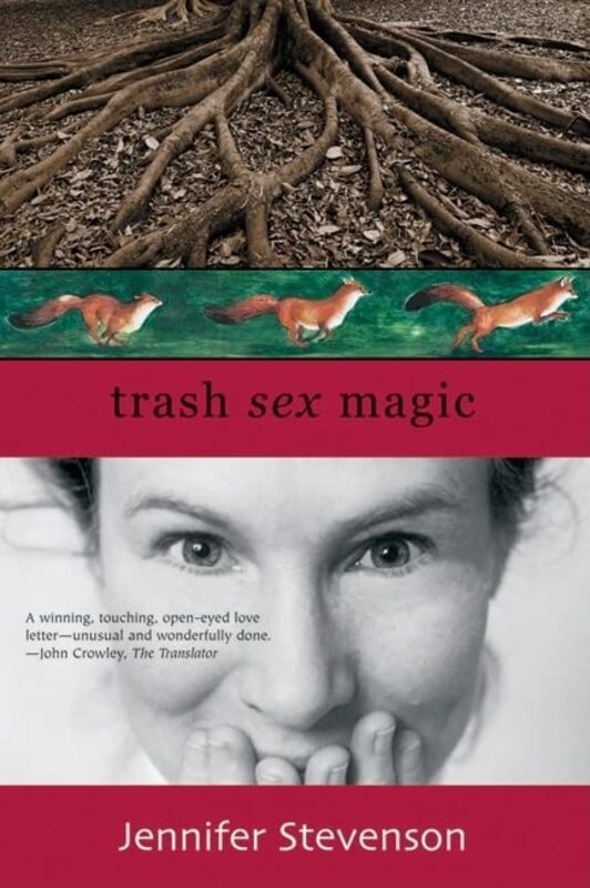 Book cover for "Trash, Sex, Magic" by Jennifer Stevenson
