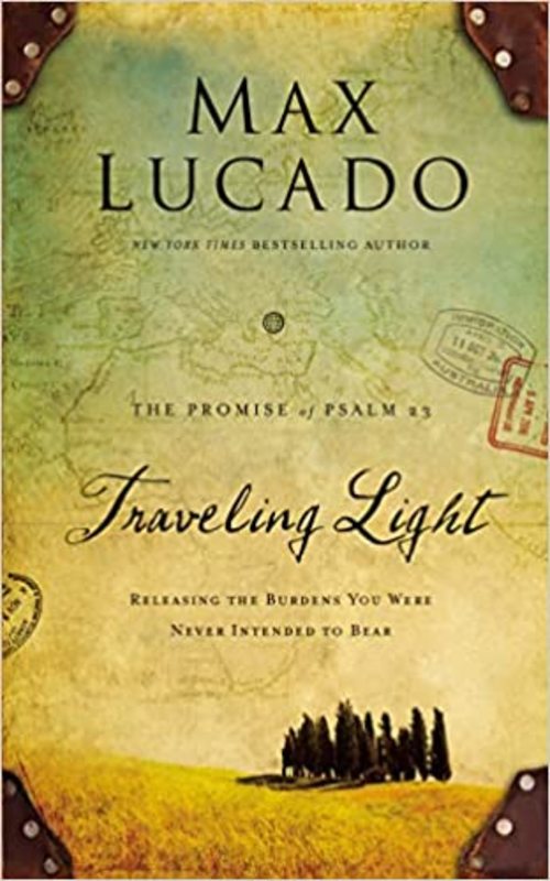 Book cover for "Traveling Light Deluxe Edition" by Max Lucado