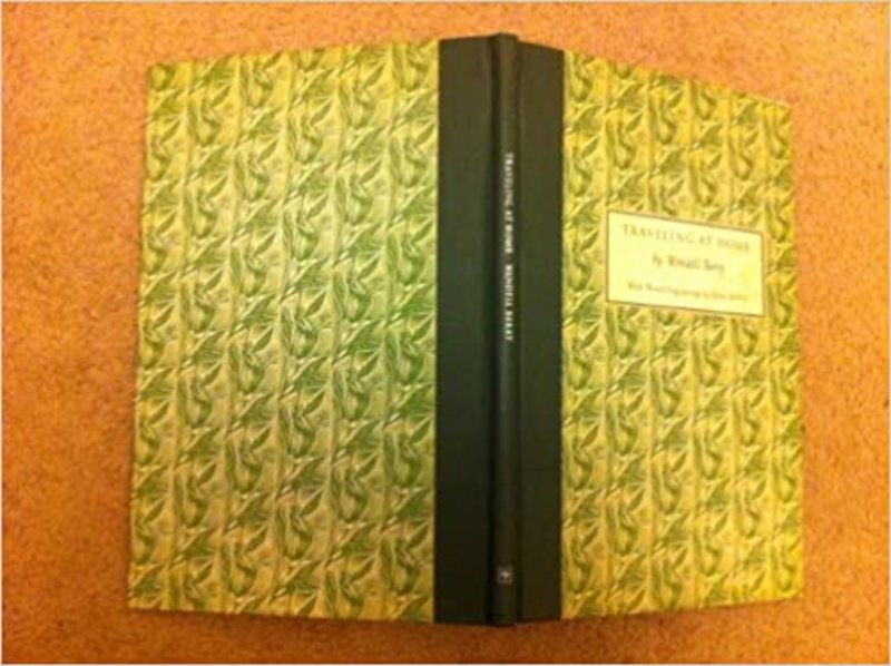Book cover for "Traveling at Home" by Wendell Berry