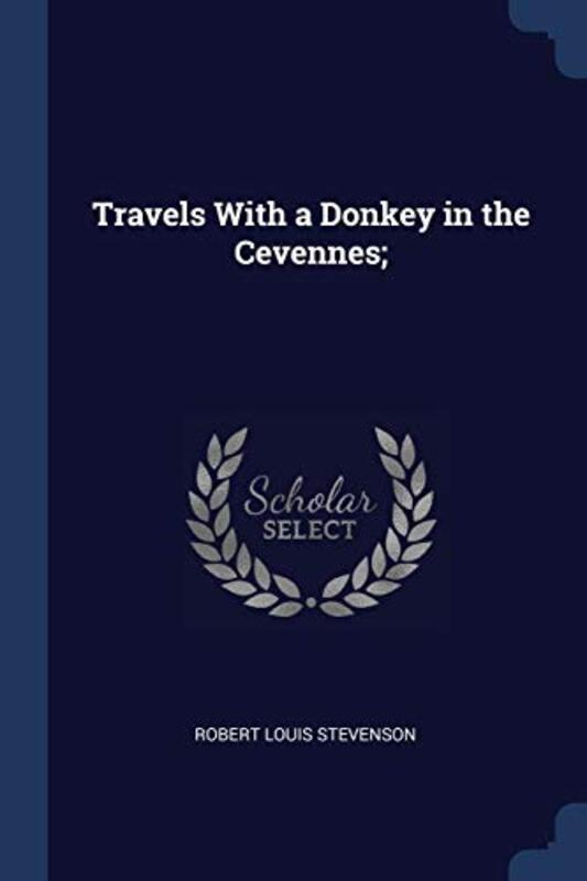 Book cover for "Travels with a Donkey in the Cevennes" by Robert Louis Stevenson