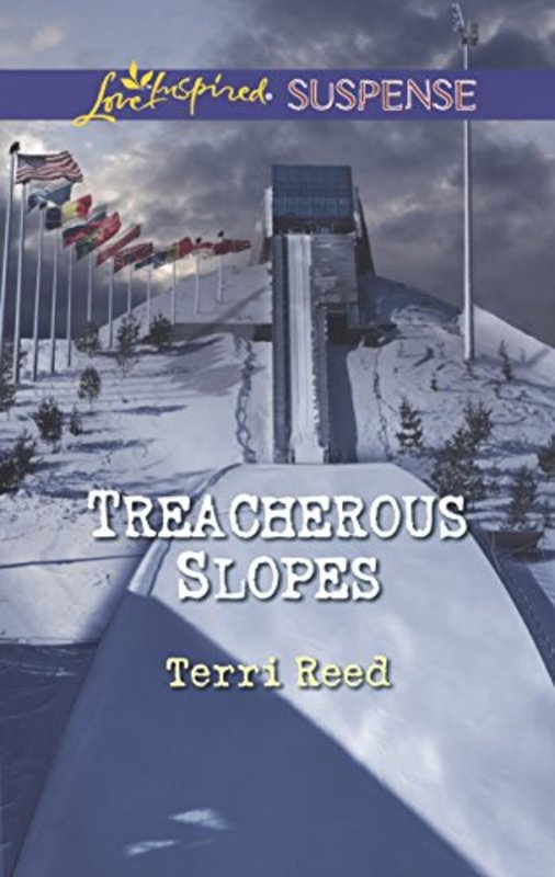 Book cover for "Treacherous Slopes" by Terri Reed