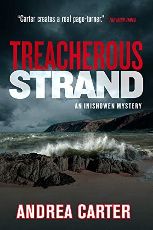 Book cover for "Treacherous Strand" by Andrea Carter