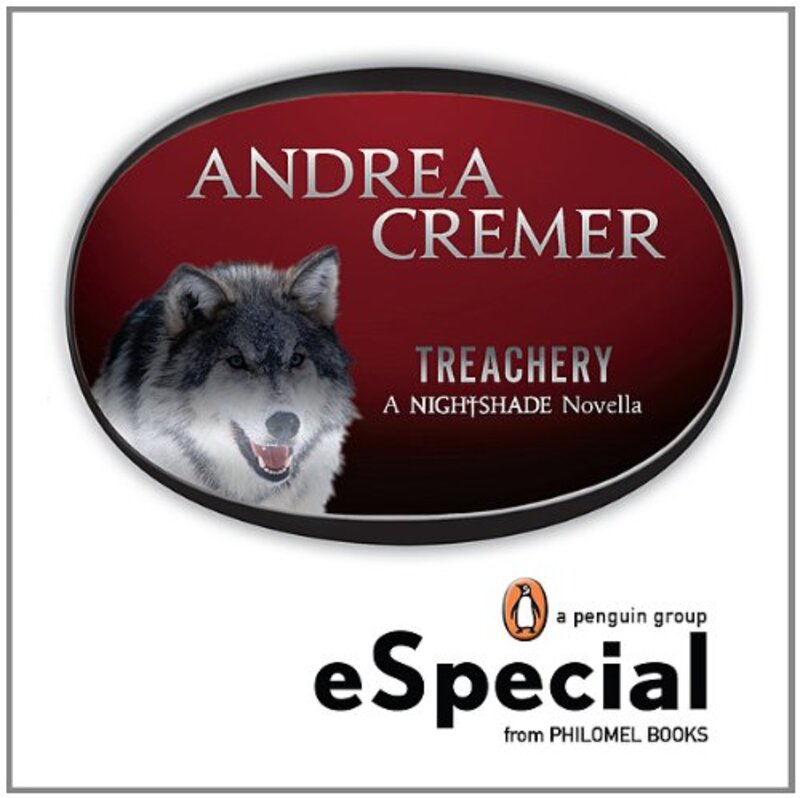 Book cover for "Treachery" by Andrea Robertson