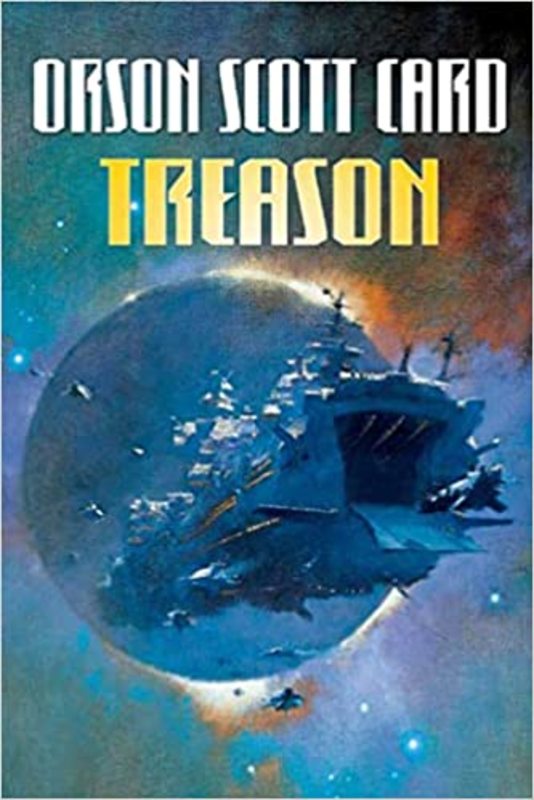 Book cover for "Treason" by Orson Scott Card