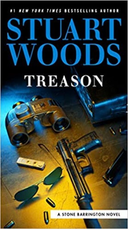 Book cover for "Treason" by Stuart Woods
