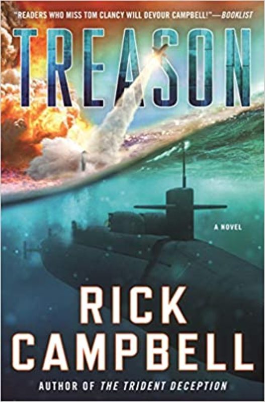 Book cover for "Treason" by Rick Campbell