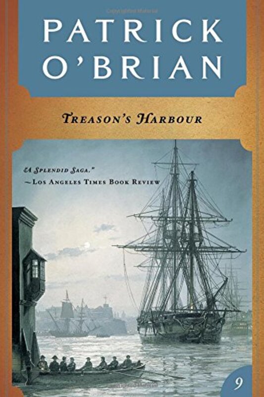 Book cover for "Treason's Harbour" by Patrick OBrian