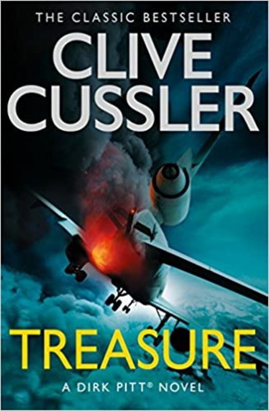 Book cover for "Treasure" by Clive Cussler