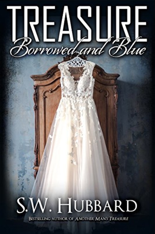 Book cover for "Treasure Borrowed and Blue" by SW Hubbard