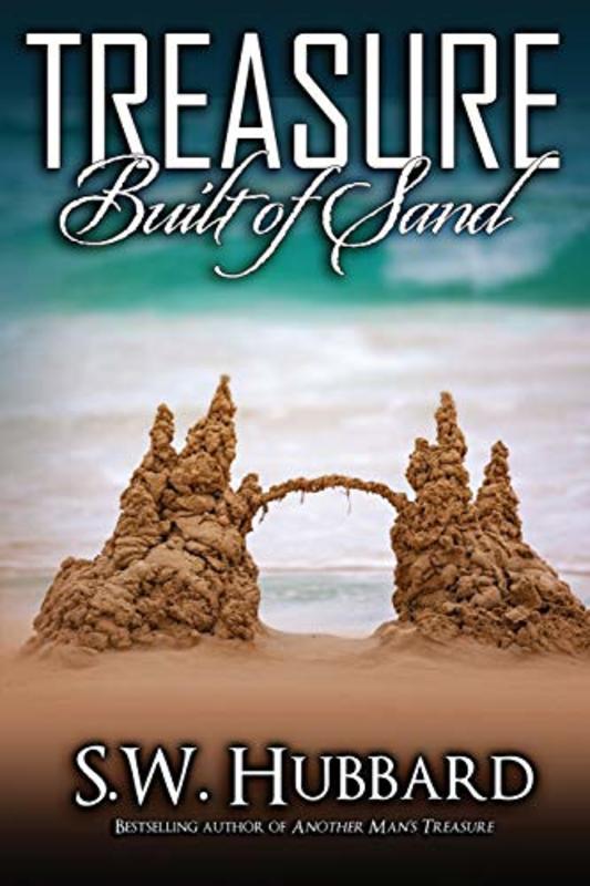 Book cover for "Treasure Built of Sand" by SW Hubbard