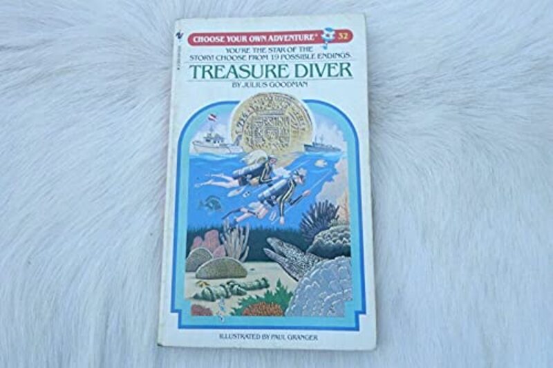 Book cover for "Treasure Diver" by Various