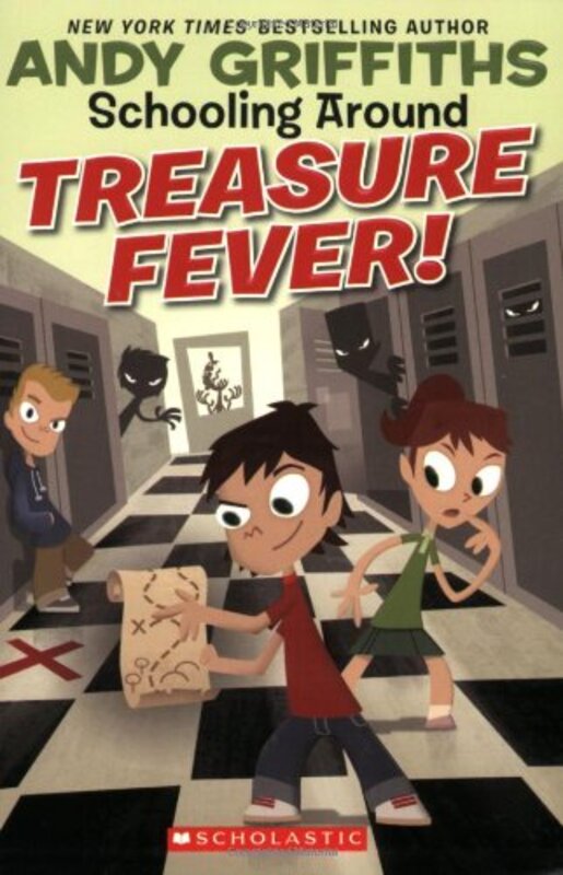 Book cover for "Treasure Fever!" by Andy Griffiths