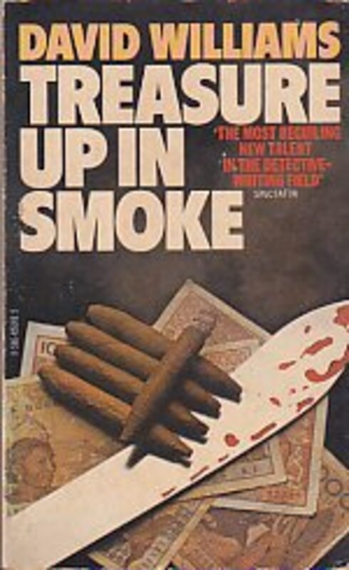 Book cover for "Treasure Up in Smoke" by David Williams