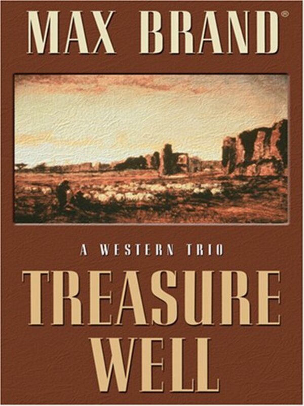 Book cover for "Treasure Well" by Max Brand