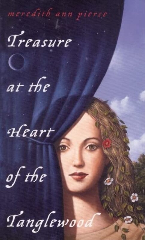 Book cover for "Treasure at the Heart of the Tanglewood" by Meredith Ann Pierce