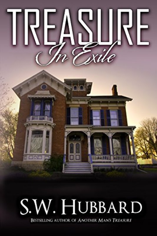 Book cover for "Treasure in Exile" by SW Hubbard
