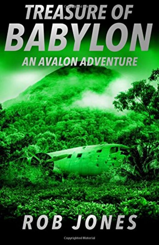 Book cover for "Treasure of Babylon" by Rob Jones