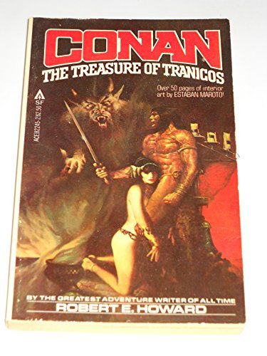 Book cover for "Treasure Of Tranicos" by Robert E Howard