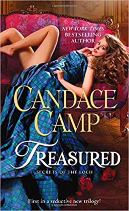 Book cover for "Treasured" by Candace Camp